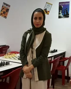 زهرا اکبری، مربی شطرنج وبچس (باشگاه شطرنج آچمز فولادشهر)